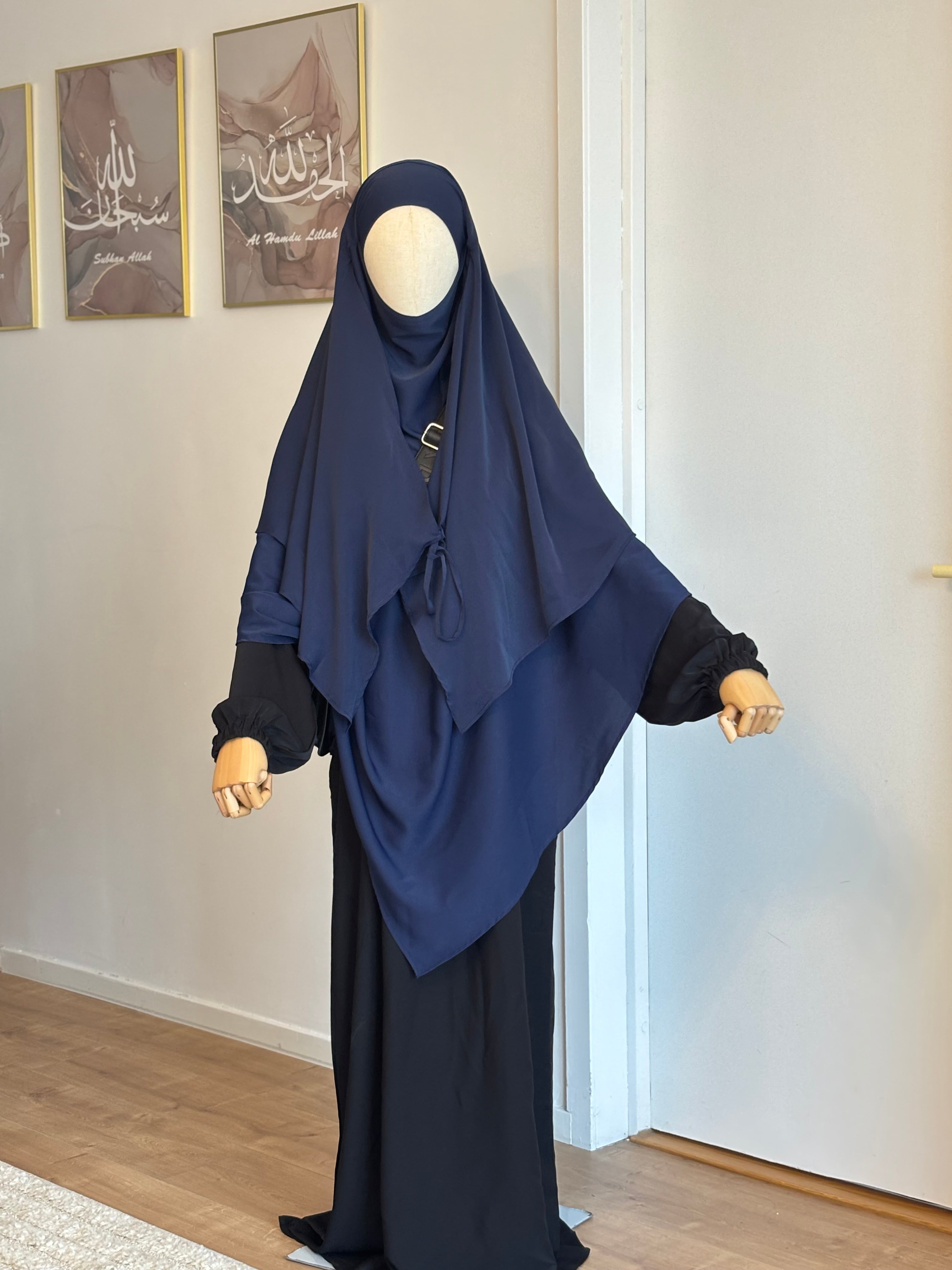 Navy Safa khimar