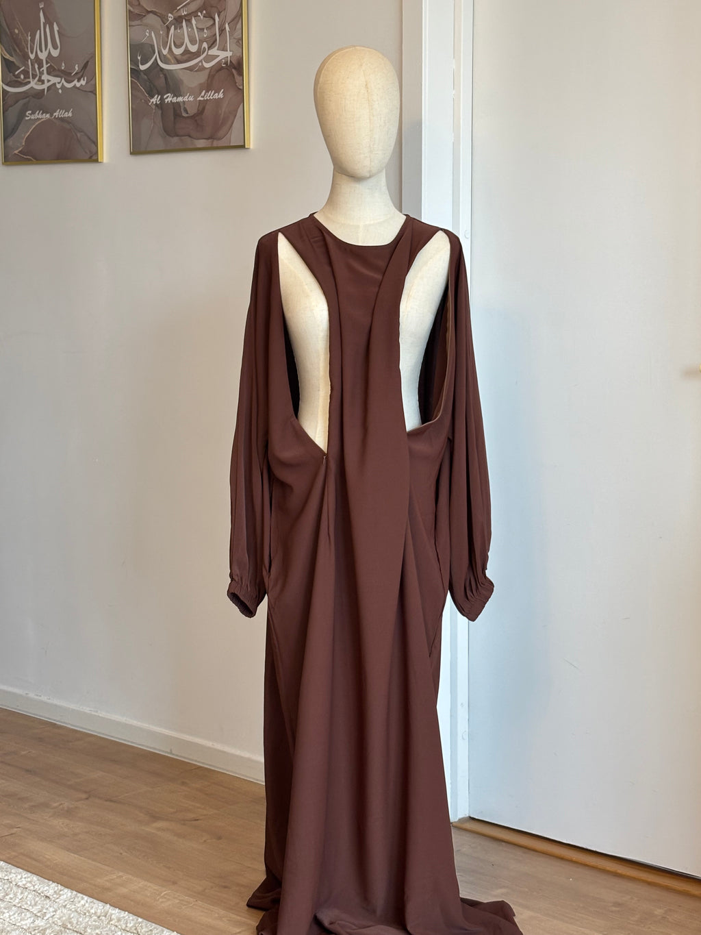 Noor Ease Abaya Coffee