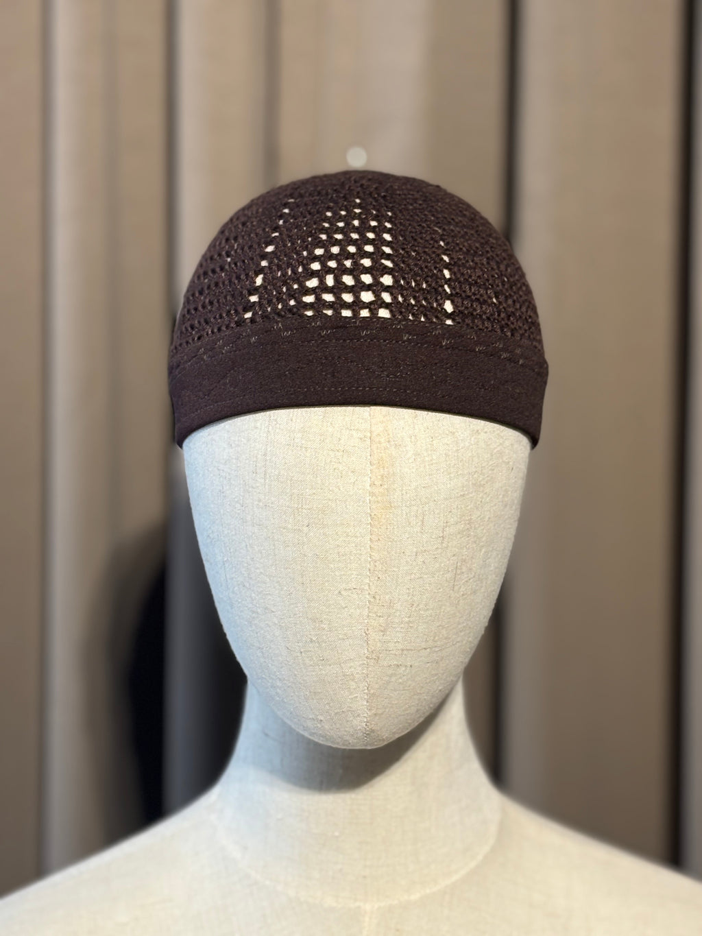 Brown Kufi