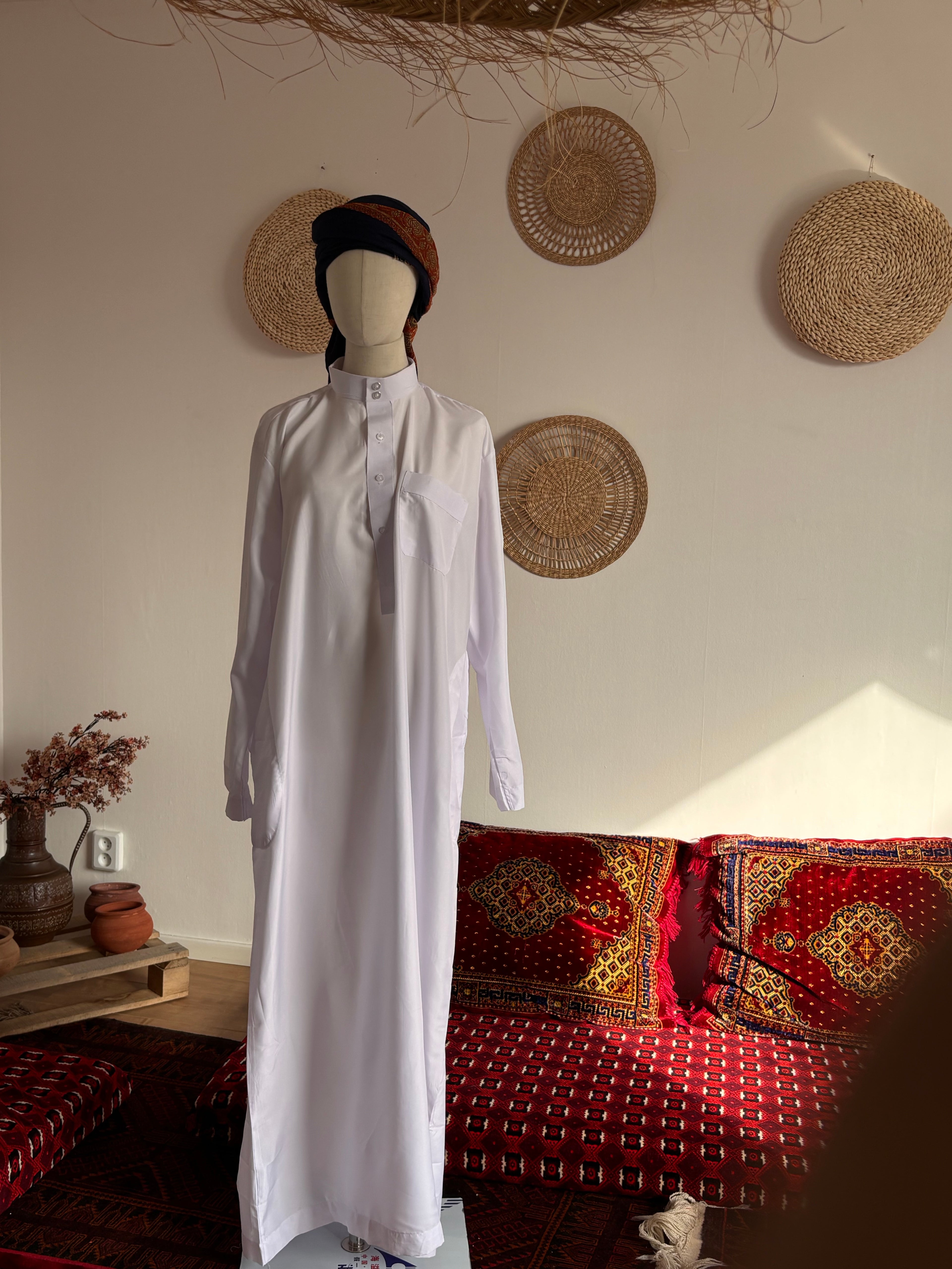 Al-Nūr Classic White Thobe