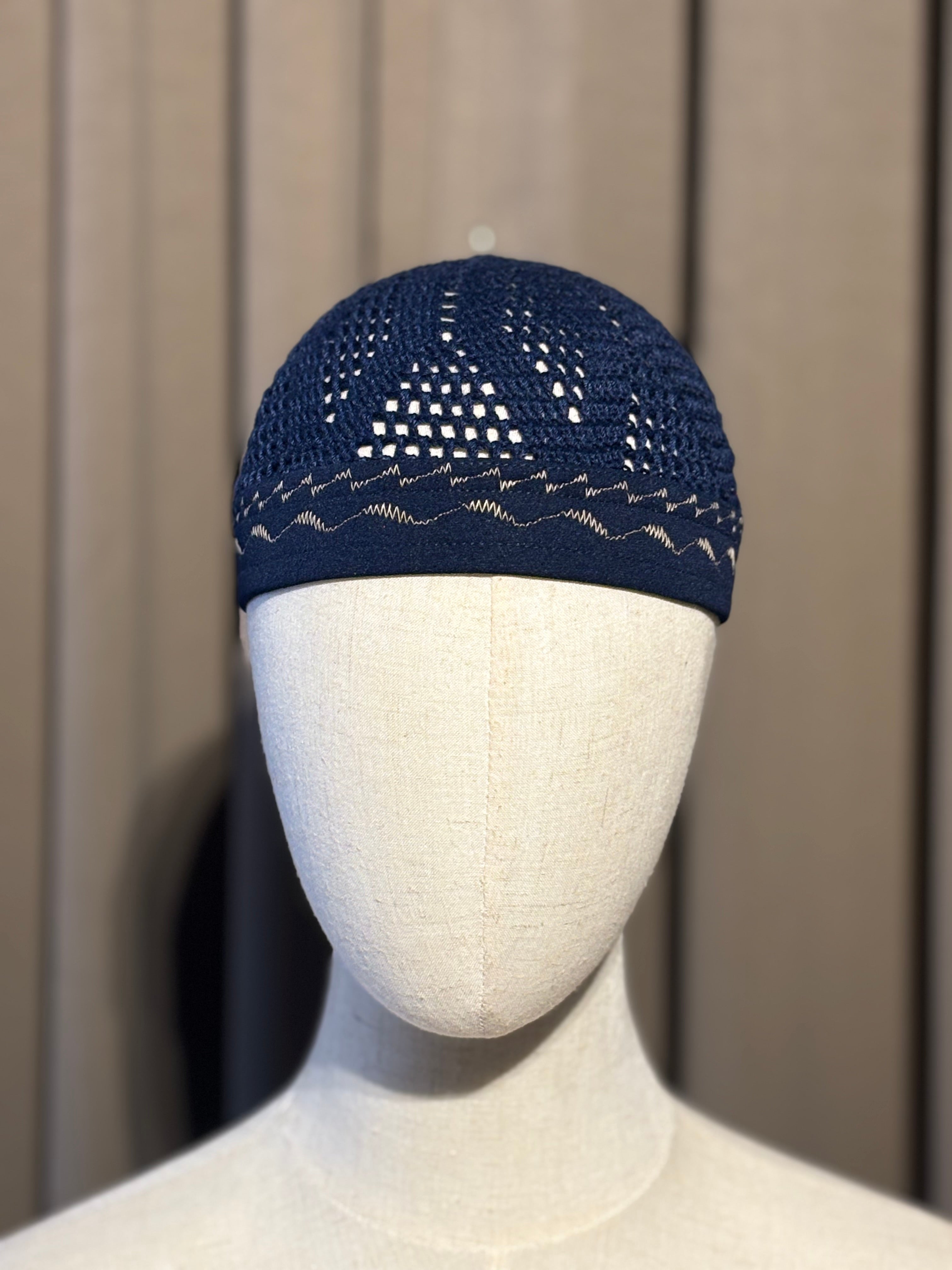 Navy Kufi Pattern
