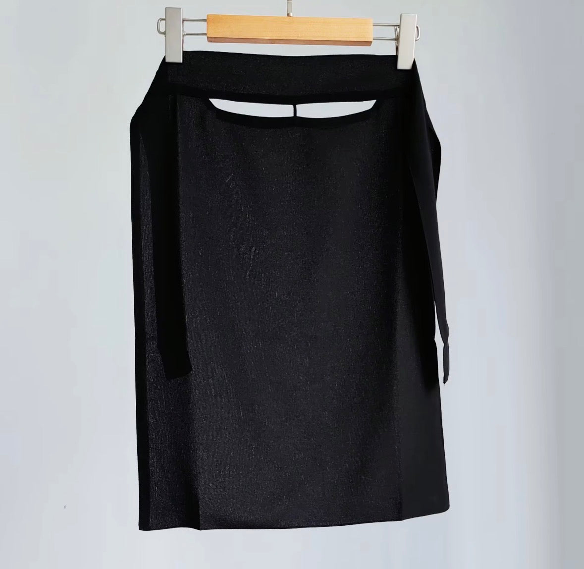 Thin Veil Niqab Black