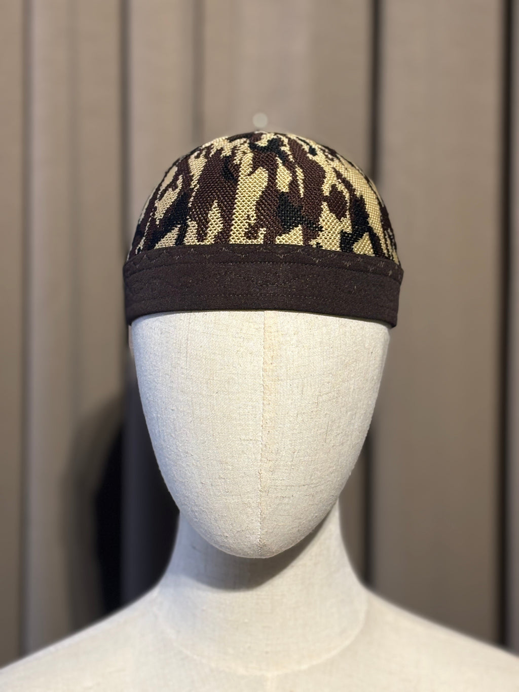 Light Brown Military Kufi