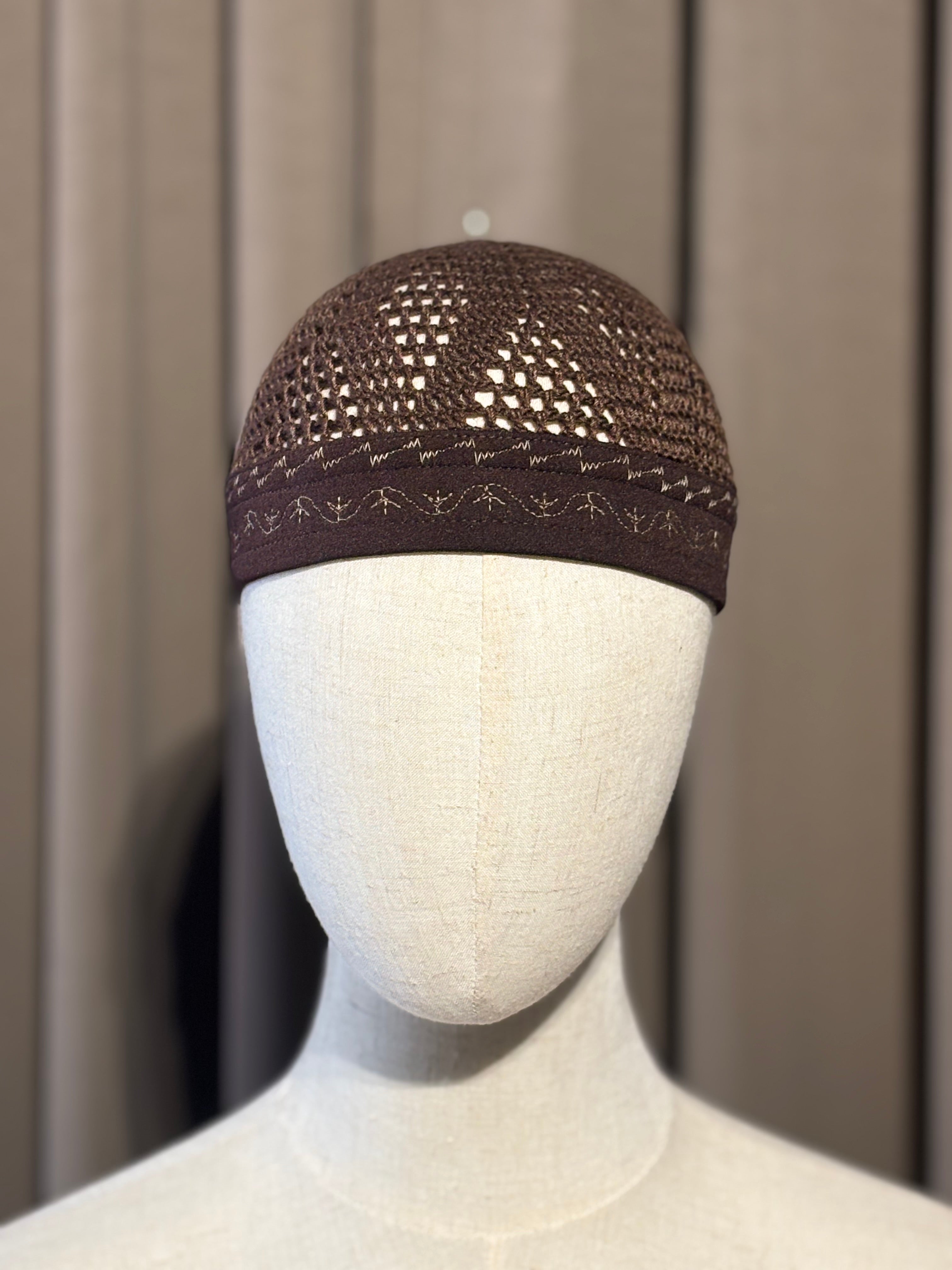 Brown Kufi