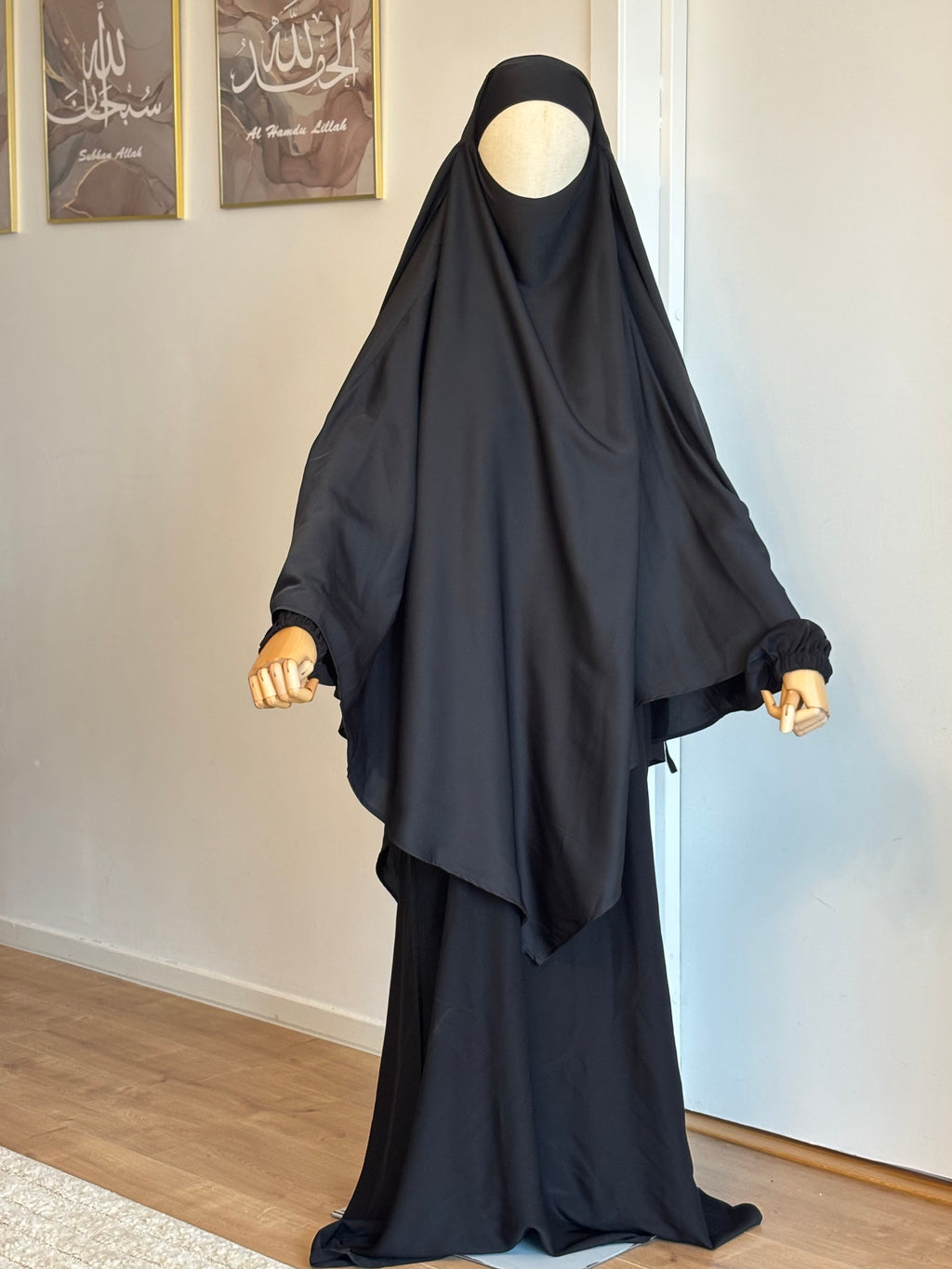 Black Safa Khimar